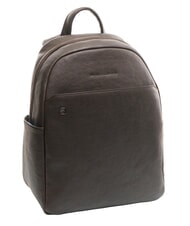 PIQUADRO BLACK SQUARE  Mochila para portátil de 13,3", en piel MORO - Mochilas para portátil - 4