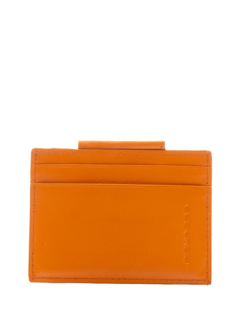 URBAN Monedero/tarjetero de cuero NARANJA - Carteras Hombre