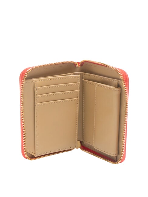 LOGO ITALICS Cartera con cremallera ROJO - Carteras Mujer