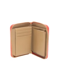 LOVE MOSCHINO LOGO ITALICS Cartera con cremallera ROJO - Carteras Mujer - 3