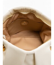 LOVE MOSCHINO ZIPPER Bolso de hombro Marfil - Bolsos Mujer - 5