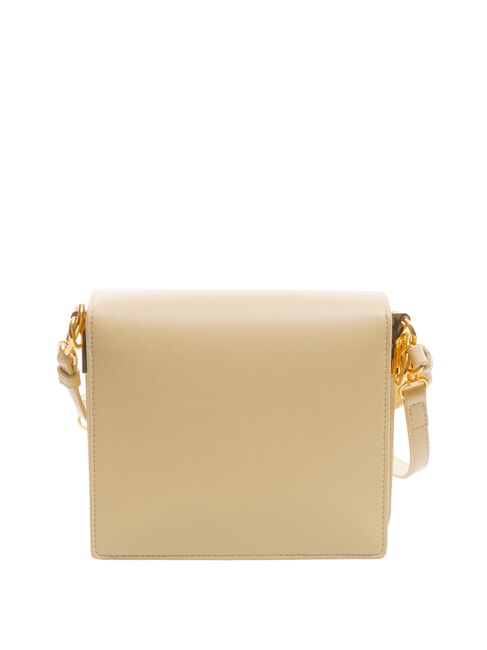 CURSIVE LOGO Bolso de hombro con correa para el hombro beige - Bolsos Mujer