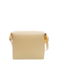 LOVE MOSCHINO CURSIVE LOGO Bolso de hombro con correa para el hombro beige - Bolsos Mujer - 4
