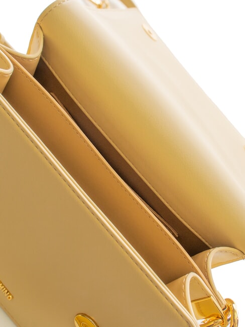 CURSIVE LOGO Bolso de hombro con correa para el hombro beige - Bolsos Mujer