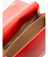 LOVE MOSCHINO CURSIVE LOGO Bolso de hombro con correa para el hombro ROJO - Bolsos Mujer - 5