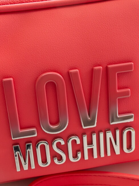 BIG LETTERING Mini bolso de hombro fucsia - Bolsos Mujer