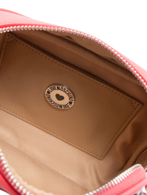 BIG LETTERING Mini bolso de hombro fucsia - Bolsos Mujer