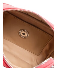 LOVE MOSCHINO BIG LETTERING Mini bolso de hombro fucsia - Bolsos Mujer - 5