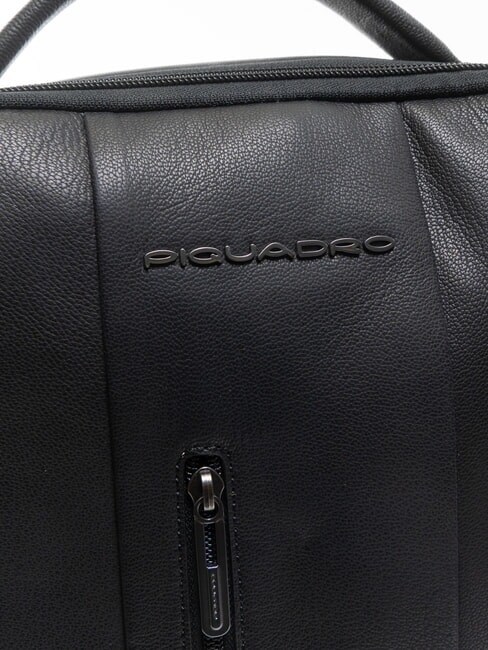 URBAN BTOB Mochila de cuero para portátil de 15,6" negro - Mochilas para portátil