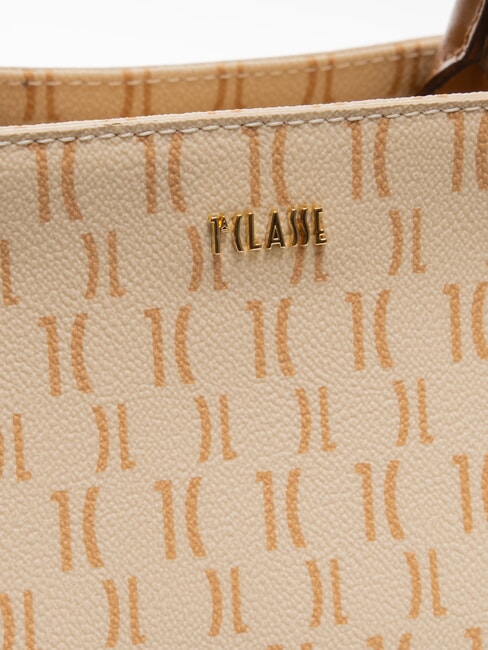 MONOGRAM  Shopper con bandolera crema - Bolsos Mujer