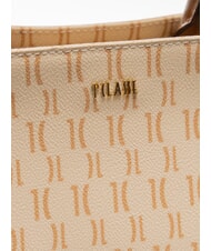 ALVIERO MARTINI PRIMA CLASSE MONOGRAM  Shopper con bandolera crema - Bolsos Mujer - 4