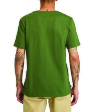 TIMBERLAND ESTABILISHED 1973 Camiseta de algodón negro/verde bosque - camiseta - 2