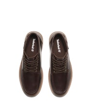 TIMBERLAND NEWMARKET MID  Botines de piel grano completo marr&oacute;n medio - Zapatos Hombre - 5