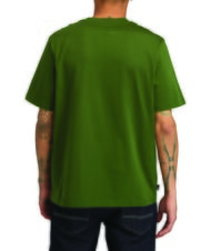 TIMBERLAND EMBROIDERY TONAL Camiseta de algod&oacute;n negro/verde bosque - camiseta - 2