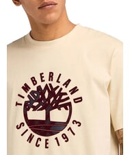 TIMBERLAND HOLIDAY FRONT GRAPHIC Camiseta de algodón angora - camiseta - 3