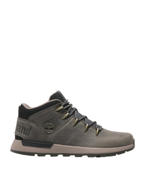 SPRINT TREKKER MID  Botines de piel  grano completo gris medio - Zapatos Hombre