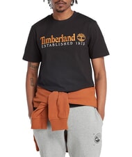 TIMBERLAND ESTABILISHED 1973 Camiseta de algodón NEGRO - camiseta - 5