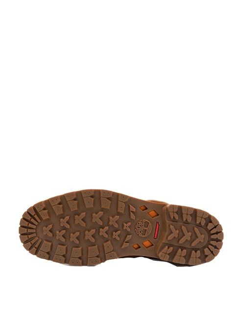 BRITTON ROAD MID  Botines de piel trigo integral - Zapatos Hombre