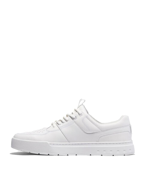 MAPLE GROVE Zapatillas de cuero grano completo blanco - Zapatos Hombre