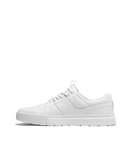 TIMBERLAND MAPLE GROVE Zapatillas de cuero grano completo blanco - Zapatos Hombre - 3