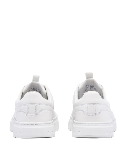 MAPLE GROVE Zapatillas de cuero grano completo blanco - Zapatos Hombre