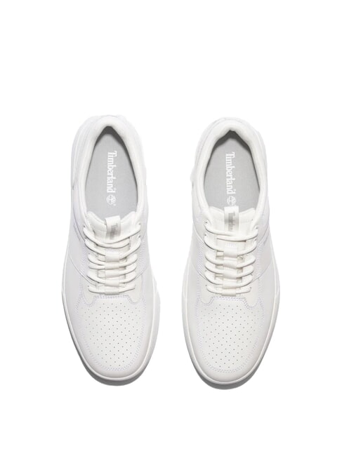 MAPLE GROVE Zapatillas de cuero grano completo blanco - Zapatos Hombre