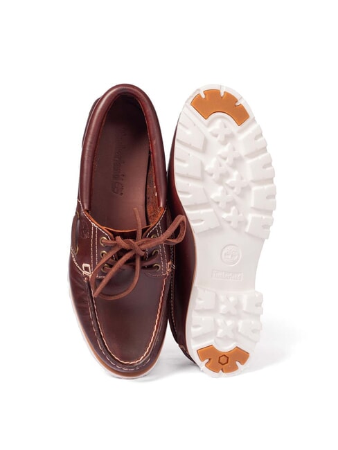 NOREEN LITE Zapatos náuticos de cuero cerveza de raíz - Zapatos Mujer