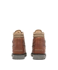 TIMBERLAND AUTHENTIC MID Botines de piel naranja mediana de grano completo - Zapatos Hombre - 4