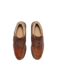 TIMBERLAND AUTHENTIC MID Botines de piel naranja mediana de grano completo - Zapatos Hombre - 5