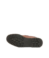 TIMBERLAND AUTHENTIC MID Botines de piel naranja mediana de grano completo - Zapatos Hombre - 6