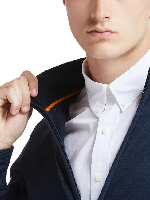 WILLIAMS RIVER Su&eacute;ter con cremallera zafiro oscuro - Su&eacute;teres de los hombres