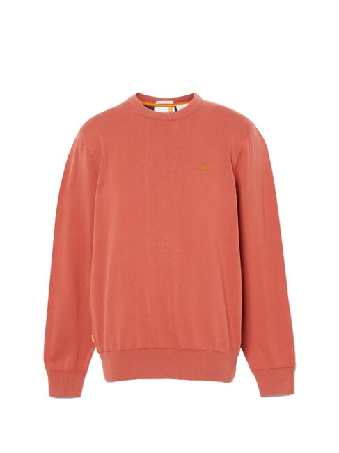 WILLIAMS RIVER Suéter de cuello redondo aceite de chile - Suéteres de los hombres