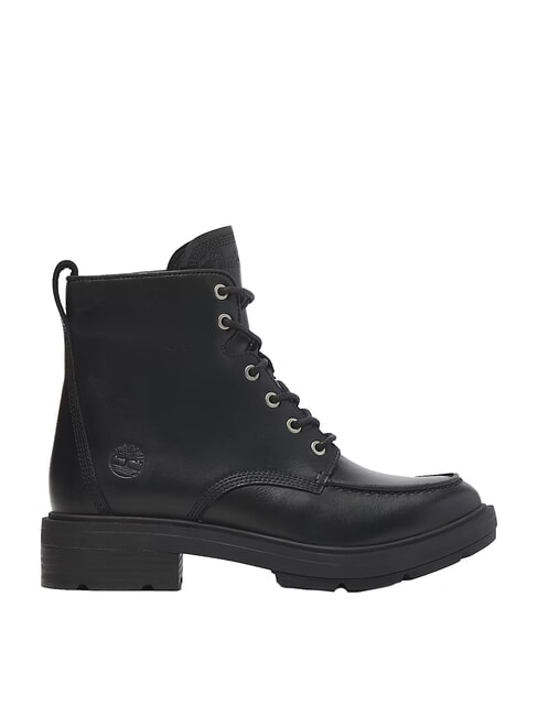 BRIMFIELD MID  Botines de piel negro de grano completo - Zapatos Mujer