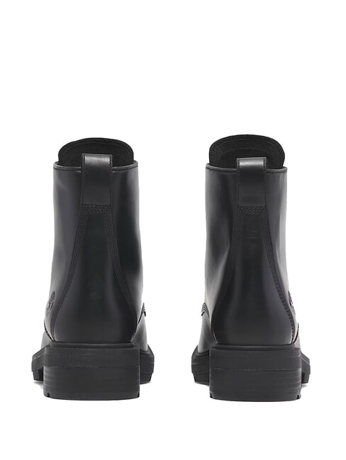 BRIMFIELD MID  Botines de piel negro de grano completo - Zapatos Mujer