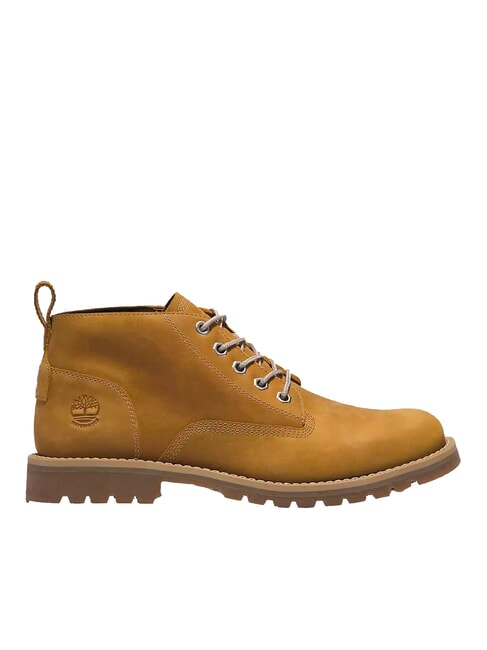 REDWOOD FALLS MID  Botas de cuero impermeables trigo - Zapatos Hombre