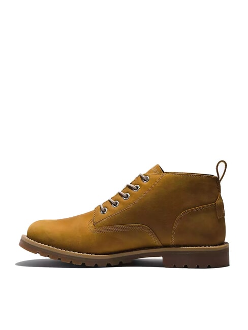 REDWOOD FALLS MID  Botas de cuero impermeables trigo - Zapatos Hombre