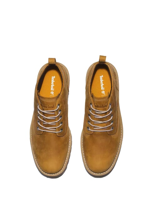 REDWOOD FALLS MID  Botas de cuero impermeables trigo - Zapatos Hombre