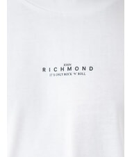 JOHN RICHMOND HERMOSO Camiseta de algod&oacute;n con logotipo blanco/negro - camiseta - 3
