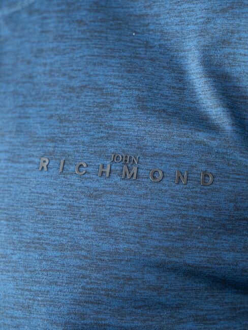 KUDRO Sudadera de cuello redondo con logotipo en relieve azul marino oscuro - Sudaderas