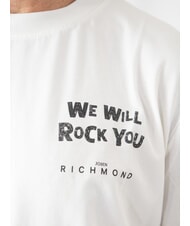 JOHN RICHMOND RENENS Camiseta de algodón con estampado - camiseta