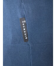 RICHMOND X CUSMA Suéter de cuello alto vestido azul - Suéteres de los hombres - 3