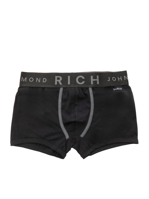 QY Conjunto de 3 boxers marrón/negro/azul - Calzoncillos de hombre