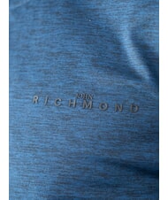 JOHN RICHMOND KUDRO Sudadera de cuello redondo con logotipo en relieve azul marino oscuro - Sudaderas - 3