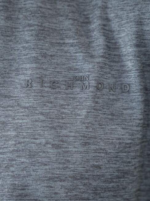 KUDRO Sudadera de cuello redondo con logotipo en relieve carb&oacute;n - Sudaderas