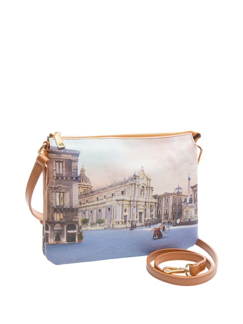 YESBAG Bolso de hombro con estampado catedral de catania - Bolsos Mujer