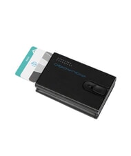 PIQUADRO URBAN Cartera compacta de piel con cierre deslizante - Carteras Hombre