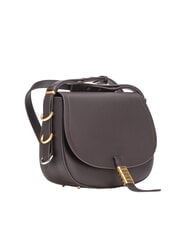 PINKO SADDLE Bolso bandolera de piel con solapa - Bolsos Mujer