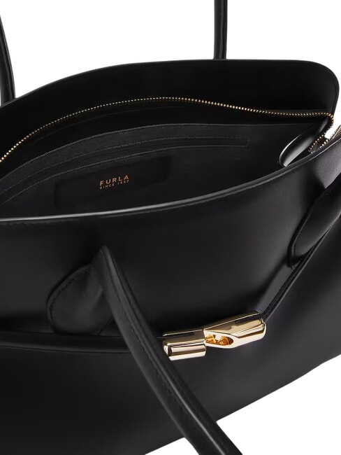 PRIMROSE  Bolso de hombro, de piel negro - Bolsos Mujer