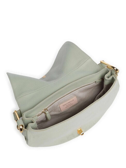 CAMPIONARIO - MAGIE SUEDE BIM Bolso de hombro de ante verde celad&oacute;n - Bolsos Mujer