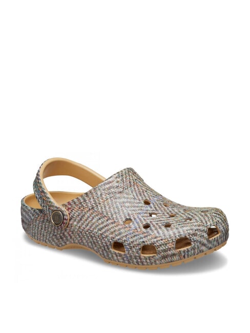 CLASSIC TWEED CLOG Zueco tipo zapatilla trigo - Zapatos unisex